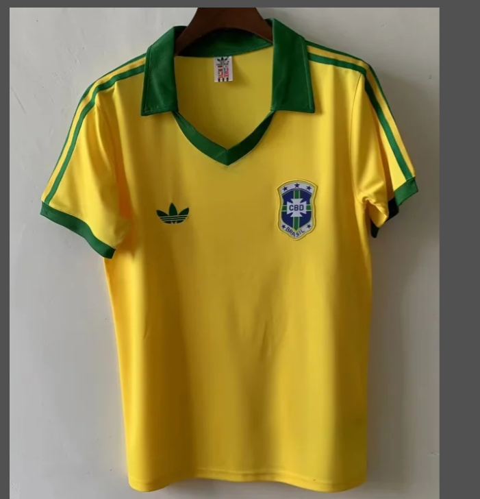 Maillot ADIDAS Brésil rétro 1978 Domicile