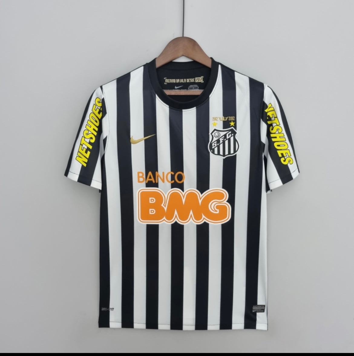 SANTOS NIKE 12-13 Black/White Away