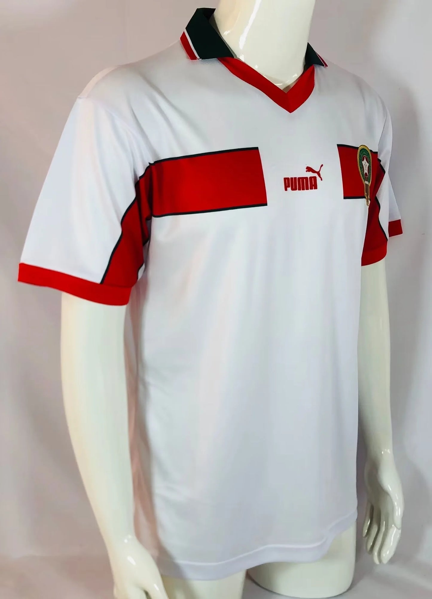Maillot PUMA Maroc rétro 98’ Blanc