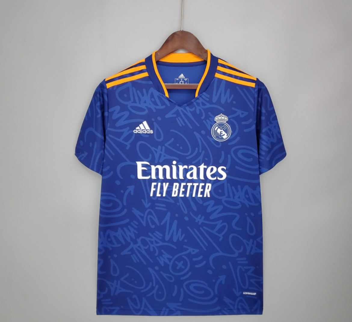Real Madrid ADIDAS 21-22 Extérieur Bleu foncé