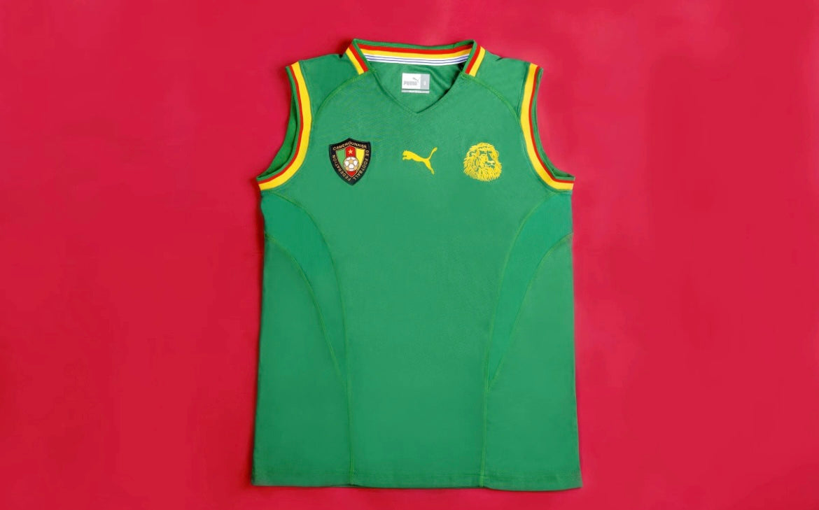 Cameroon no sleeve rétro 2002