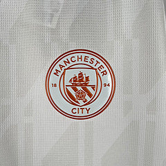 Manchester City PUMA 23-24 Blanc Extérieur