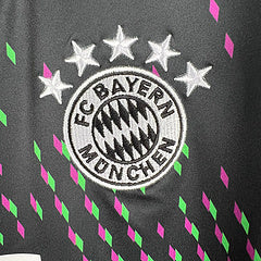 Bayern Munich ADIDAS 23-24 Noir/Violet Extérieur