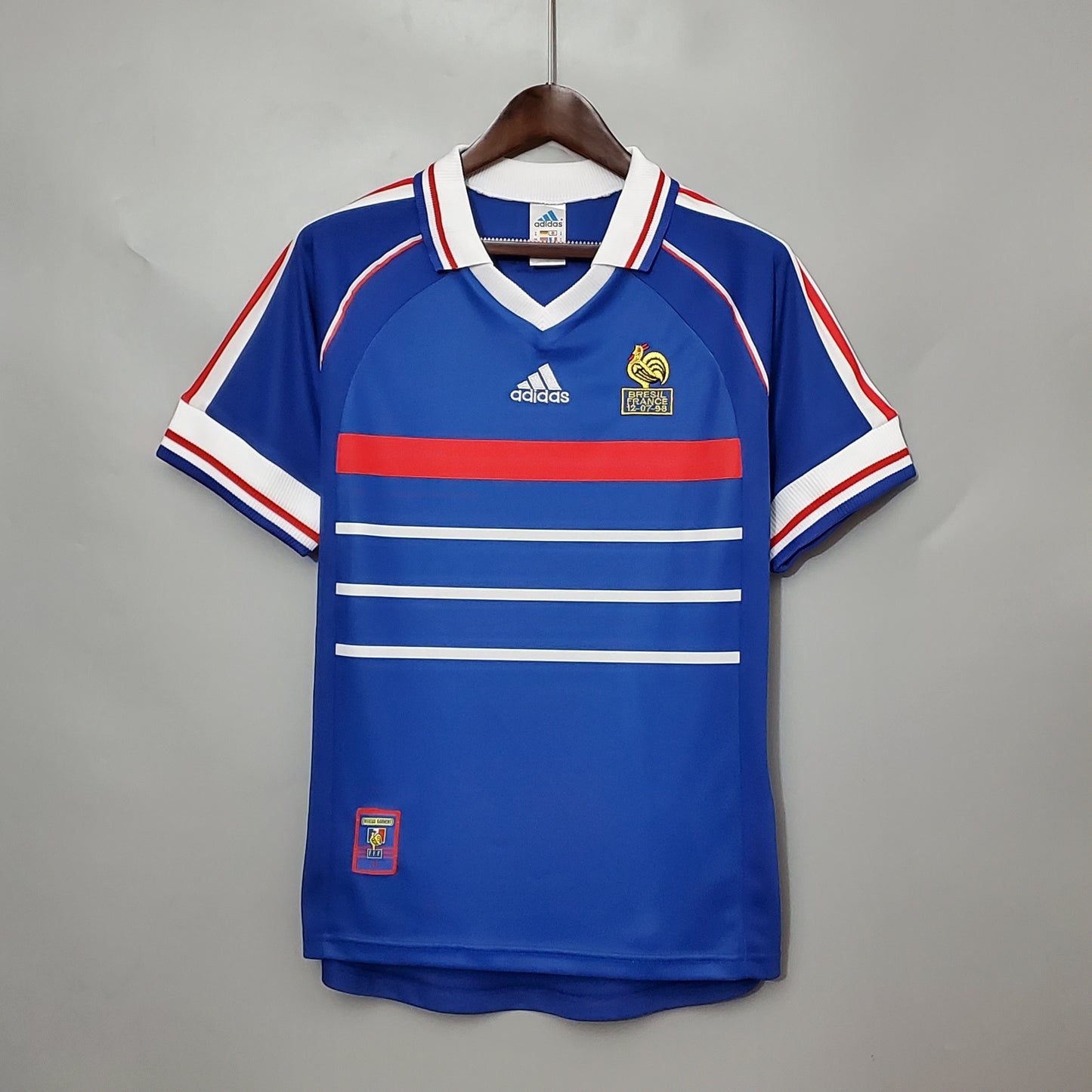 Maillot ADIDAS France rétro 98’ Bleu Domicile