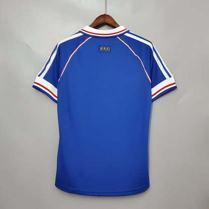 Maillot ADIDAS France rétro 98’ Bleu Domicile