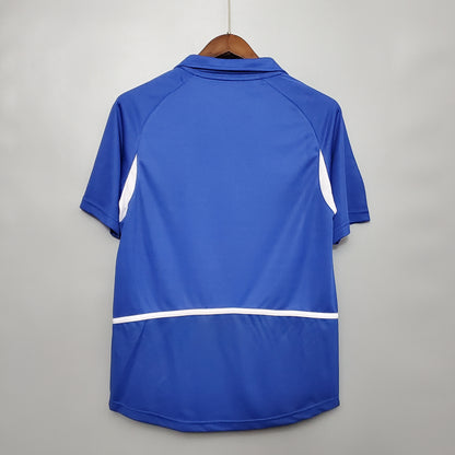 Maillot NIKE Brésil rétro 02’ Bleu Extérieur