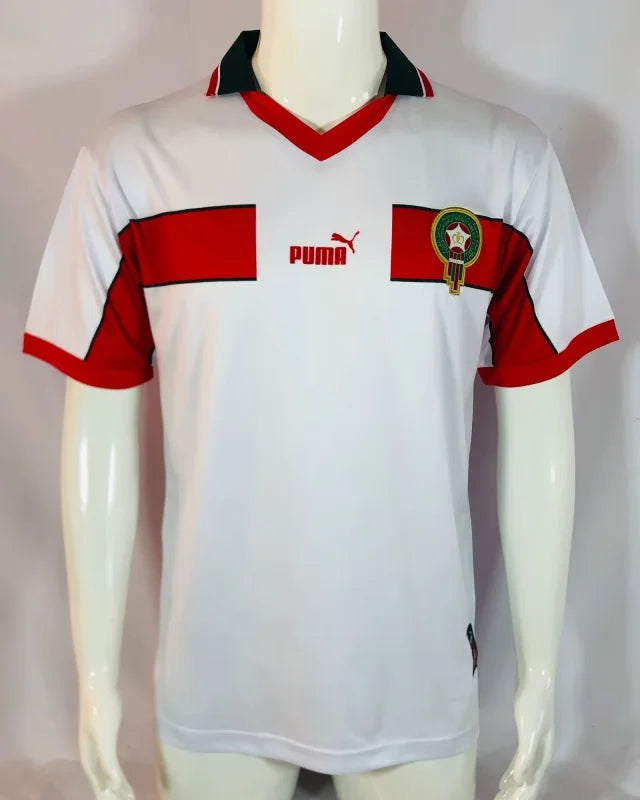 Maillot PUMA Maroc rétro 98’ Blanc