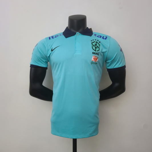 Brésil NIKE POLO Bleu