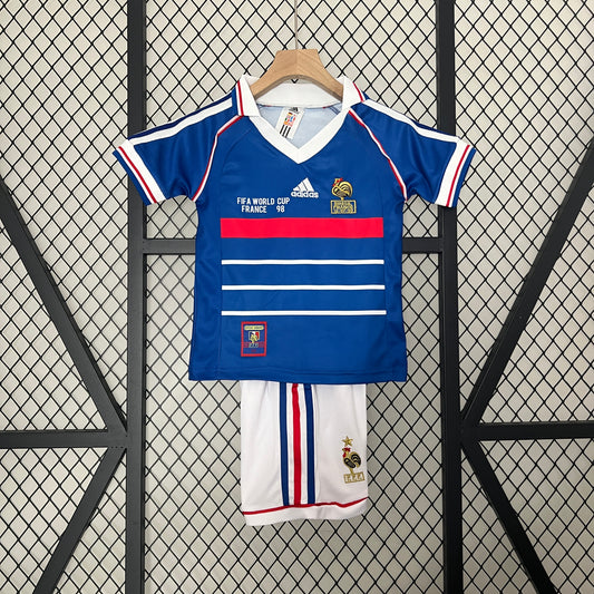 France NIKE rétro 98' Domicile ENFANT