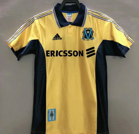 Maillot OM ADIDAS rétro 98-99 Or