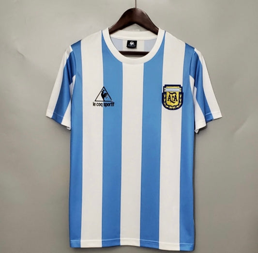 Argentine 1986 Floqué MARADONA 10 (Offre Destockage)