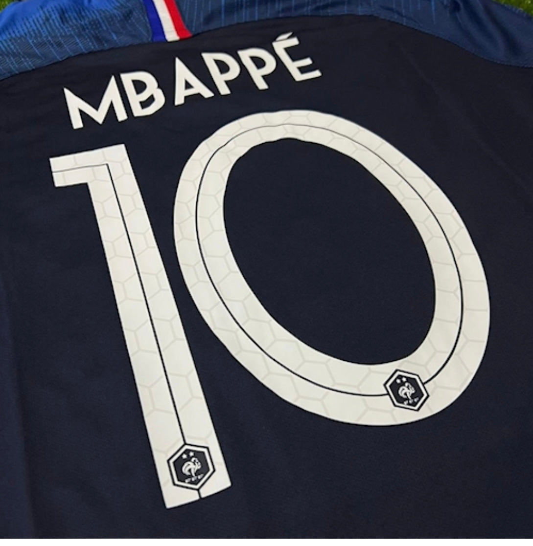 Maillot Nike France rétro 2018 Bleu