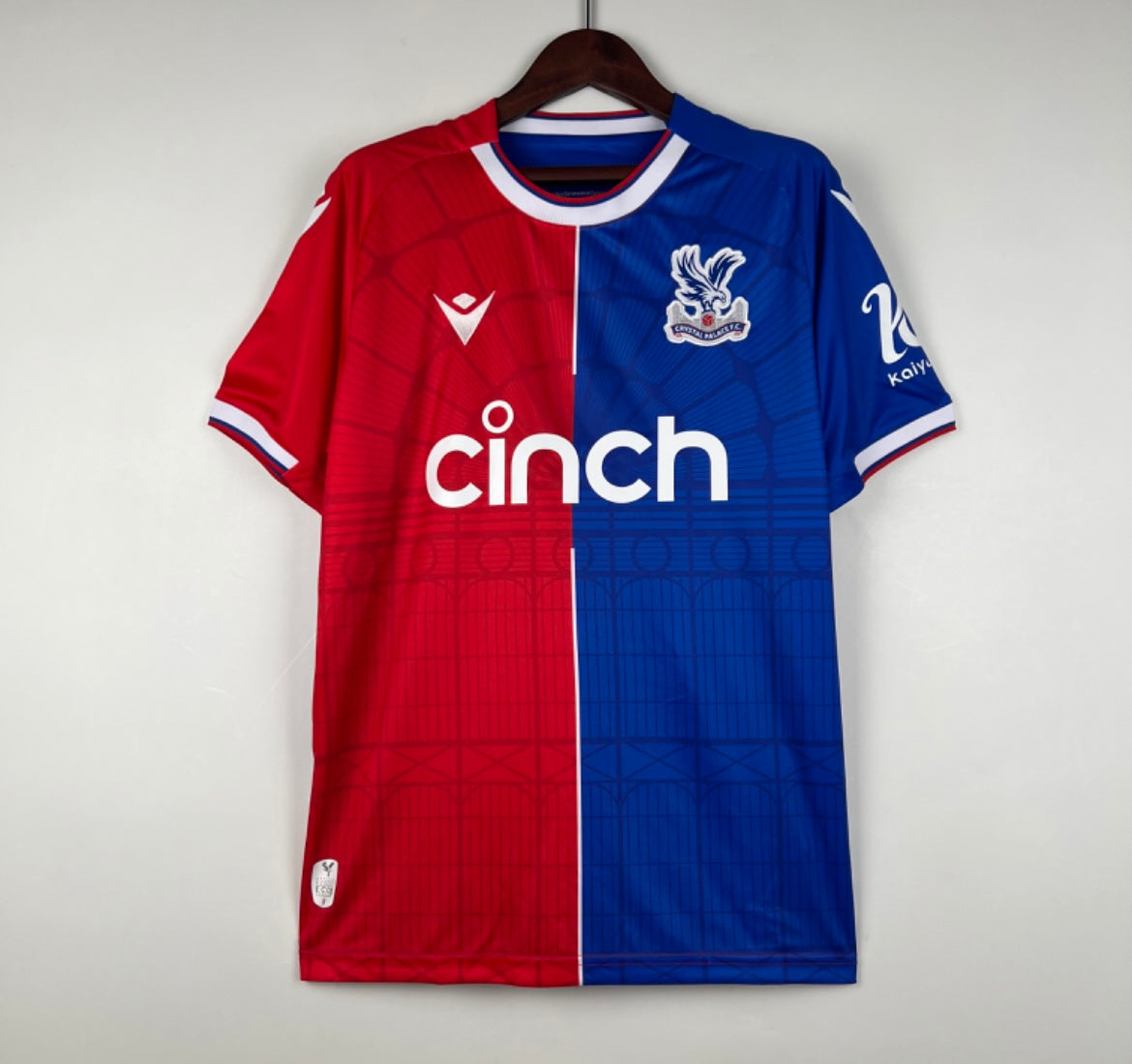 Crystal Palace MACRON 23-24 Rouge/Bleu Domicile