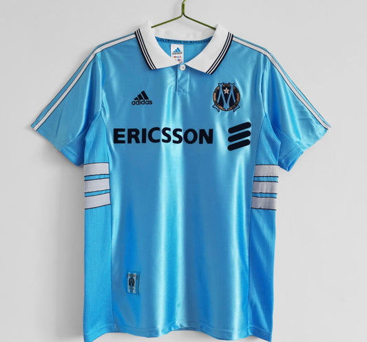 Maillot OM ADIDAS rétro 98-99 Bleu