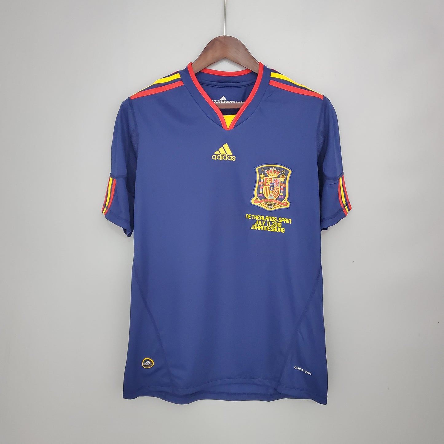 Maillot ADIDAS Espagne rétro EURO 2010 Finale