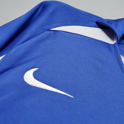 Maillot NIKE Brésil rétro 02’ Bleu Extérieur