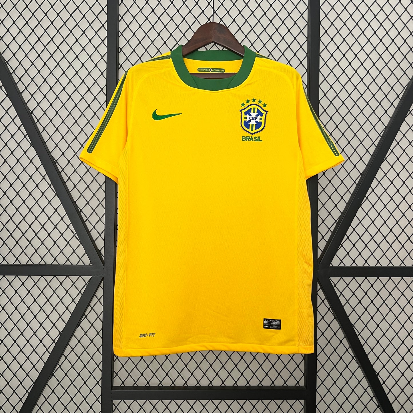 Maillot NIKE Brésil rétro 2010 Domicile