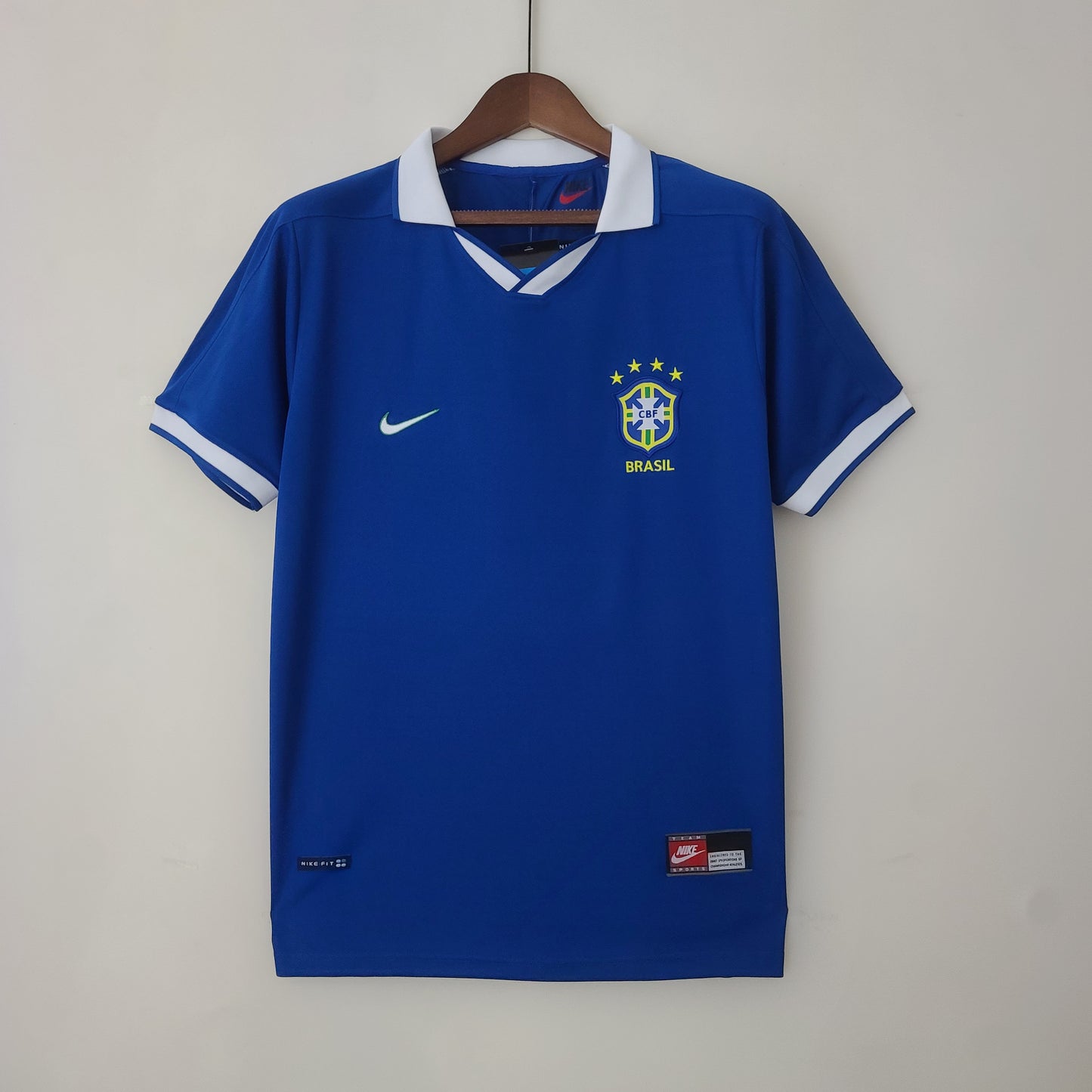 Maillot NIKE Brésil rétro 97' Extérieur