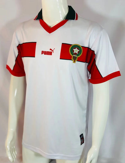 Maillot PUMA Maroc rétro 98’ Blanc