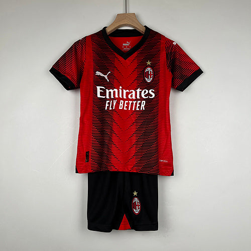 Milan AC PUMA 23-24 Rouge/Noir ENFANT