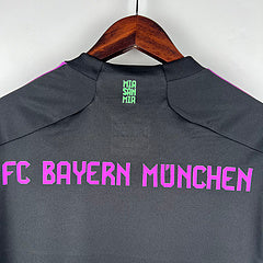 Bayern Munich ADIDAS 23-24 Noir/Violet Extérieur