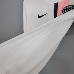 Maillot NIKE PSG rétro 21- 22 Blanc/Rose Extérieur