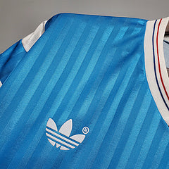 Maillot OM ADIDAS rétro 1990 Bleu