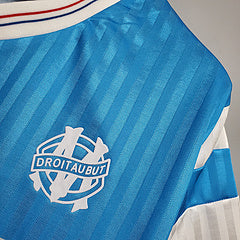 Maillot OM ADIDAS rétro 1990 Bleu