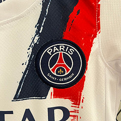 PSG NIKE 24-25 Blanc Extérieur ENFANT