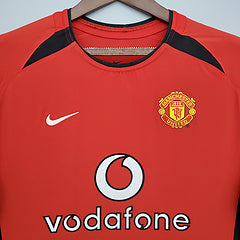 Manchester United NIKE Retro 02-04 Long Sleeve Red Home