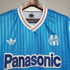 Maillot OM ADIDAS rétro 1990 Bleu