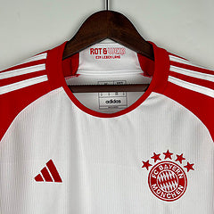 Bayern Munich ADIDAS 23-24 Blanc/Rouge Domicile