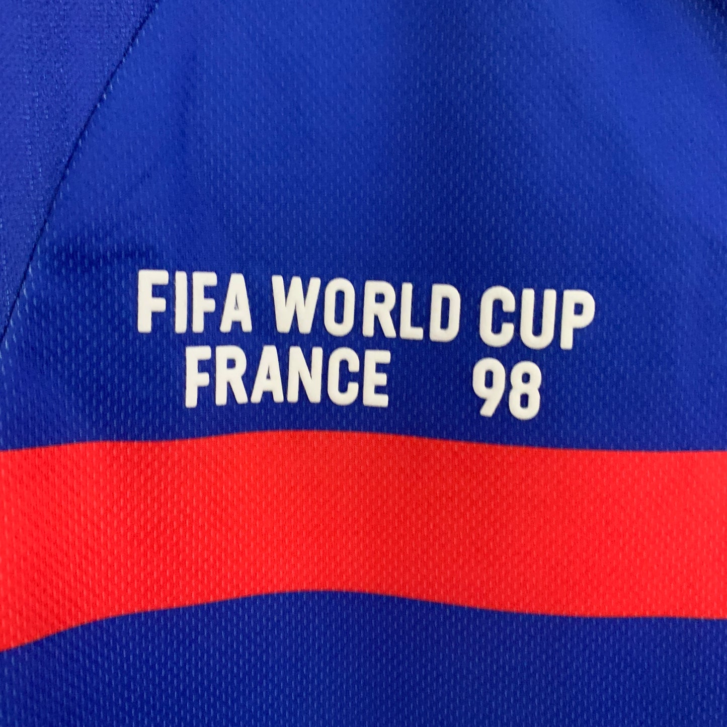 Maillot France rétro 98’ Bleu longues manches Domicile